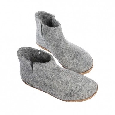 Image of Grey Indoor Boots